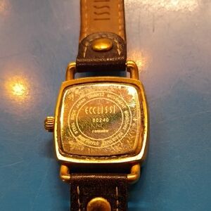 Gold and Black Smartwatch